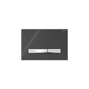 Geberit 115.788.DW.2 - Placă de acționare 50 24, 6x16, 4 cm negru/crom mat imagine