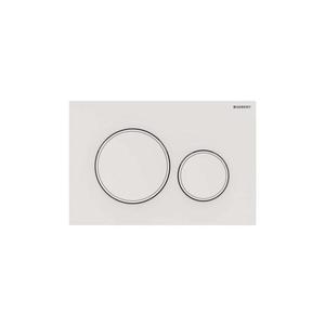 Geberit 115.882.01.1 - Placă de acționare 20 24, 6x16, 4 cm albă imagine