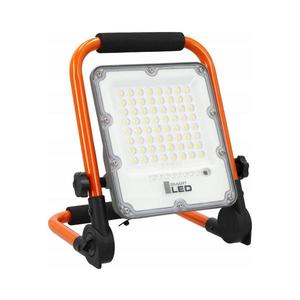Proiector LED reîncărcabil cu stativ LED/30W/3, 2V 4500K 5000 mAh IP65 portocaliu imagine