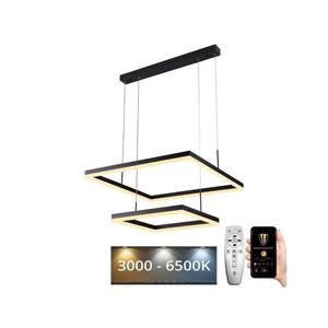 Lustră LED dimabilă pe cablu LED/90W/230V 3000-6500K + telecomandă imagine