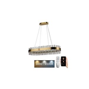 Lustră LED de cristal dimabilă pe cablu LED/45W/230V + telecomandă imagine