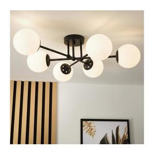 Brilagi - Lustră aplicată MALIVA 6xE14/15W/230V negru/alb imagine