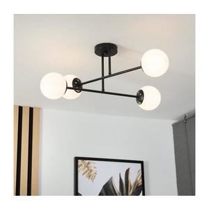 Brilagi - Lustră aplicată MALIVA 4xE14/15W/230V negru/alb imagine