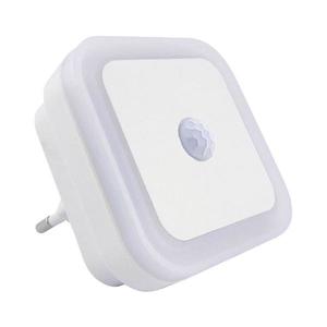 Lampă de veghe LED cu senzor combinat de mișcare și de amurg LED/0, 5W/230V albă imagine