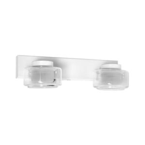 Osram - Aplica LED pentru baie ORBIS FLAME 2xLED/5, 5W/230V IP44 albă imagine