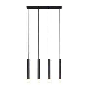 Zuma Line P241125804BL - Lampă suspendată VELIC cu cablu, 4xG9/5W/230V, negru imagine