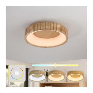 Brilagi - Plafonieră LED FALCON WOOD MODERN, 30W, 230V, Ø45 cm, corp din lemn imagine