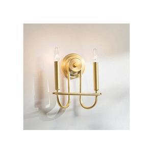 Kichler KL-CAPITOL-HILL2-PNBR - Aplică de perete CAPITOL HILL 2xE14/40W/230V, auriu imagine