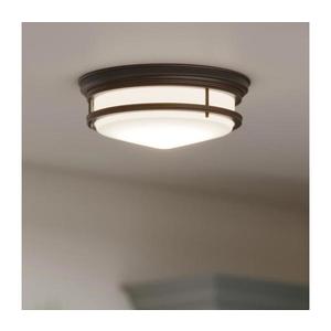 Plafonieră de baie HADLEY Hinkley HK-HADLEY-F-OZ, 3x E27/40W/230V, IP44, bronz imagine