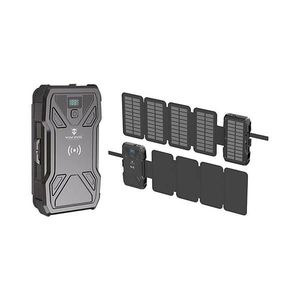 Viking Power Bank cu lampă LED, încărcare wireless și panou solar, Power Delivery 15W/10000mAh imagine