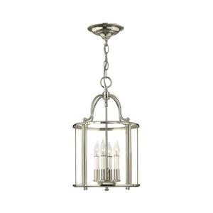 Hinkley HK-GENTRY-P-M-PN - Lustră suspendată pe lanț GENTRY, 4xE14/60W/230V, crom lucios imagine