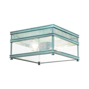 Elstead HOLBORN-F-VDG - Aplica de exterior HOLBORN 2xE27/60W/230V IP44 turcoaz imagine