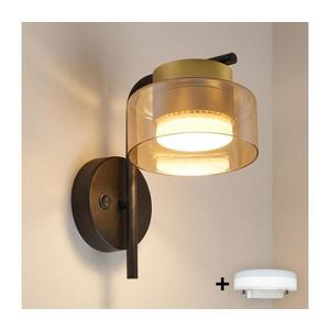 Aplica de perete Brilagi AURA LUX 1xGX53/30W/230V neagră/aurie imagine