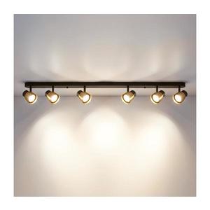 Brilagi - Corp de iluminat cu spoturi NUGGET 6xGU10/30W/230V negru/auriu imagine
