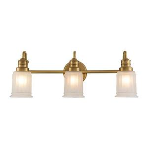 Quoizel QZ-SWELL3-BB-BATH-LED Aplica de perete pentru baie SWELL 3xG9/3W/230V IP44 auriu imagine