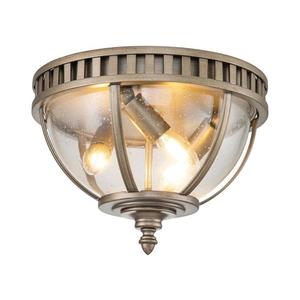 Kichler KL-HALLERON-F-BU - Plafonieră de exterior HALLERON 3xE14/40W/230V IP44 imagine