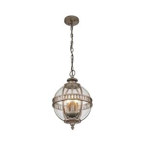 Kichler KL-HALLERON-8M-BU - Lustră de exterior suspendată pe lanț HALLERON, 3xE14/40W/230V IP44 imagine