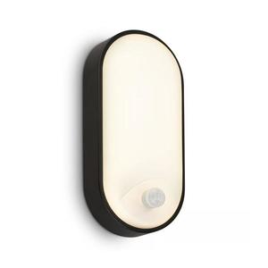 Brilo - Aplică de perete pentru exterior cu senzor de mișcare LED/12W/230V IP65 neagră imagine