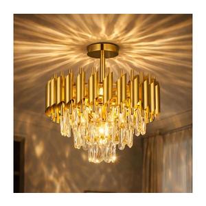 Brilagi - Lustră aplicată ECLIPSE 5xE14/10W/230V, Ø 38 cm, auriu imagine