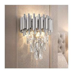 Brilagi - Aplica de perete ECLIPSE 2xE14/10W/230V argintie imagine