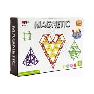 Set magnetic de construcții, 99 piese imagine