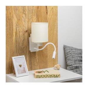 Lampă LED de perete Brilagi NUBILA 1xE27/25W/230V + LED/3W alb/crem imagine