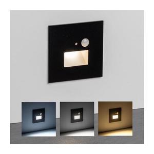 Aplica LED pentru scară cu senzor de mișcare, 1, 5W, 230V, 3000/4000/6000K, neagră imagine