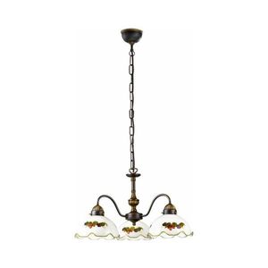Kolarz 731.83.113 - Candelabru suspendat NONNA 3xE27/75W/230V vișiniu/căpșuni imagine
