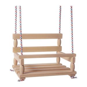 Leagăn din lemn pentru copii, bej imagine