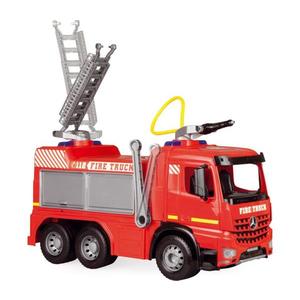 Mașină de pompieri Mercedes, 65 cm, roșie imagine