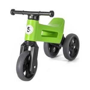 Funny Wheels - Bicicletă fără pedale 2 în 1 RIDER SPORT verde/negru imagine