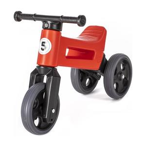 Funny Wheels - Bicicletă fără pedale 2în1 RIDER SPORT, roșu/negru imagine