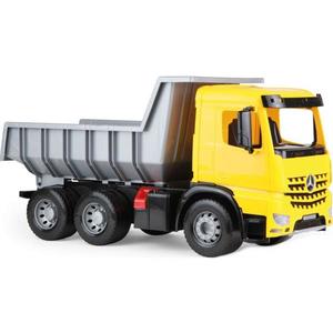 Camion basculant Mercedes, 66 cm, galben/gri imagine