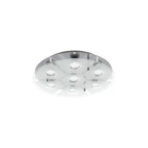 Eglo 75343 - Plafonieră LED dimabilă CABO-SD, 7xGU10/5W/230V, Ø46 cm, crom mat imagine