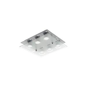 Eglo 75342 - Plafonieră LED dimabilă CABO-SD 6xGU10/5W/230V 34x34 cm crom mat imagine