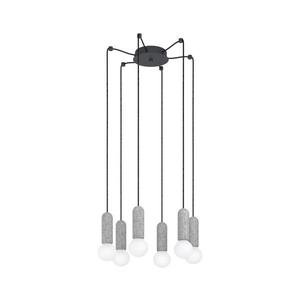 Eglo 39833 - Lustră pe cablu GIACONECCHIA 6xE27/40W/230V imagine