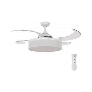 lator LED de tavan FANAWAY 511030 FRASER 3xE27/20W/230V alb + telecomandă imagine