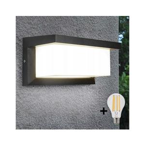 Aplică LED de exterior NEELY 1xE27/10W/230V 4000K IP54 antracit imagine