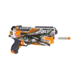 Pistol de jucărie FOAM X cu proiectile din spumă, funcționează cu 6 baterii AA, 24 buc. imagine