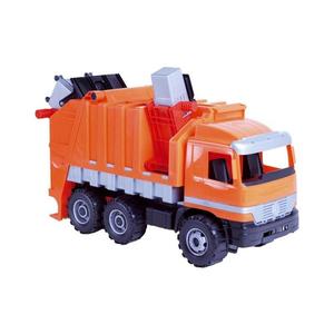 Camion de gunoi Mercedes, 64 cm, portocaliu imagine