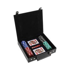 Set de poker în valiză, 100 piese imagine