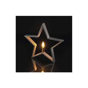 Decorațiune de Crăciun 1xE14/230V gri imagine