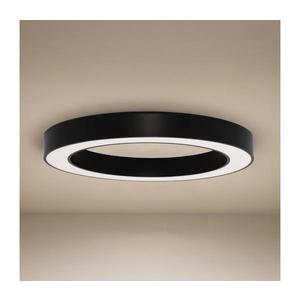 Plafonieră LED 80W/230V, 3000/4000/6500K, Ø 80 cm, negru imagine