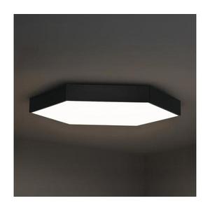Plafonieră LED, 135 W, 230 V, 3000/4000/6500 K, Ø 80 cm, neagră imagine