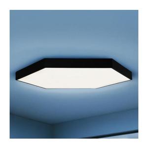 Plafonieră LED, 240 W, 230 V, 3000/4000/6500 K, Ø 120 cm, negru imagine