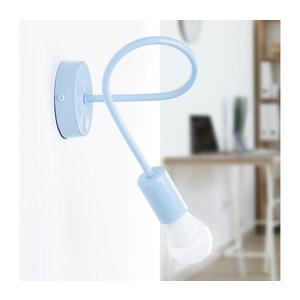 Lampă de perete flexibilă OXFORD, 1xE27/15W/230V, albastră imagine
