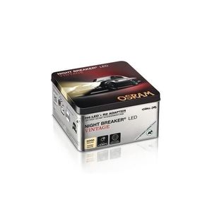 Set 2x becuri LED auto NIGHT BREAKER VINTAGE H4 P43T/20W/12V 3000K - Osram imagine