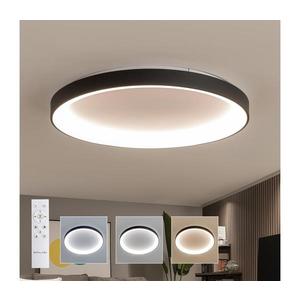 Brilagi FALCON II - Corp LED dimabil, 108W, 230V, 3000-6500K, Ø 80 cm, negru + telecomandă imagine