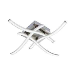 Plafonieră LED 4x 2, 6 W/230 V/3000 K, crom mat imagine