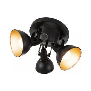 Corp de iluminat cu spoturi 3xE14/40W/230V negru imagine